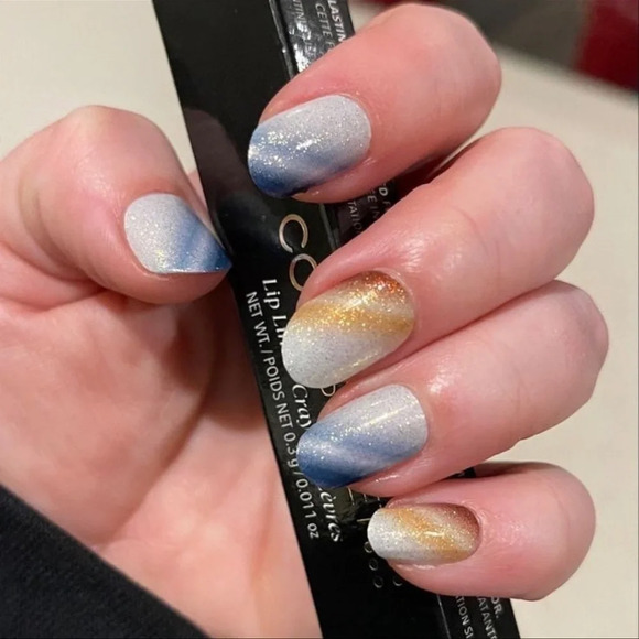 Color Street Nail Polish Strips Rings of Saturn Retired - Picture 1 of 4